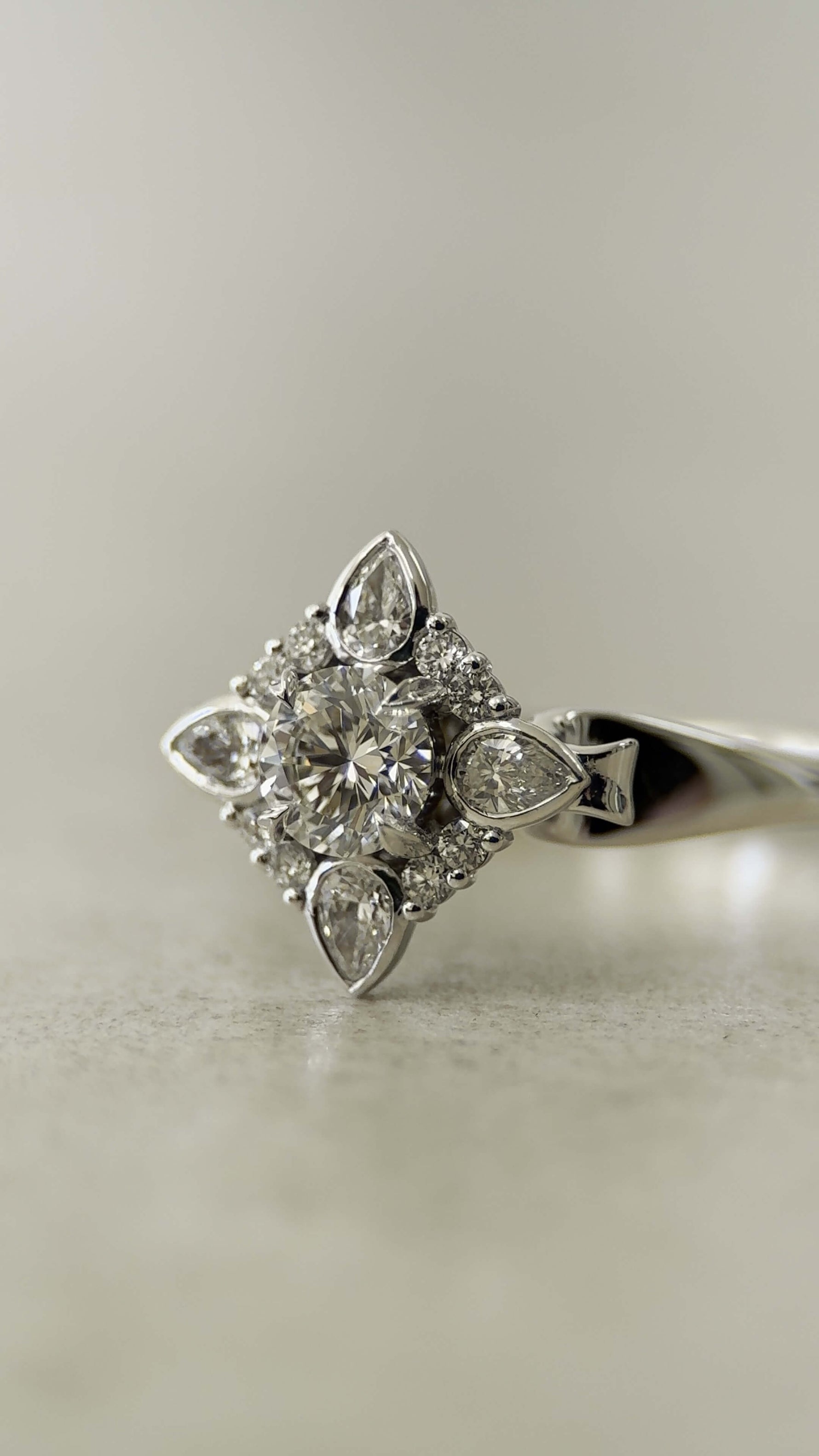Lotus rings by Articles of Gold