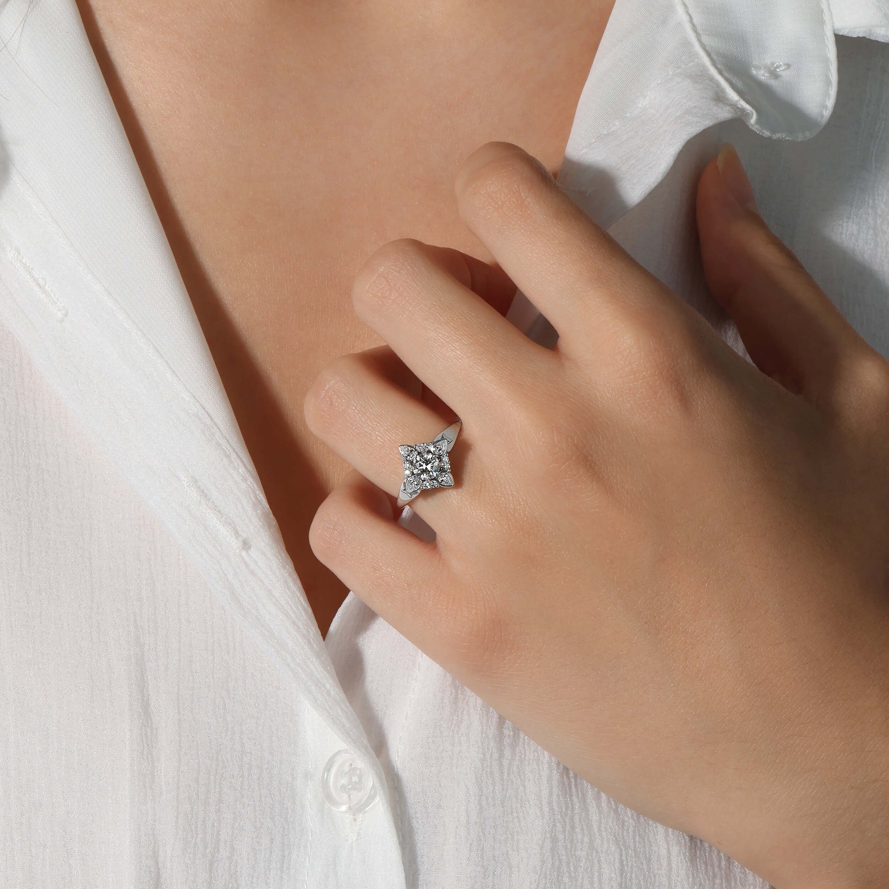 Lotus rings by Articles of Gold