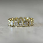 Golden Hour Oval Band front view