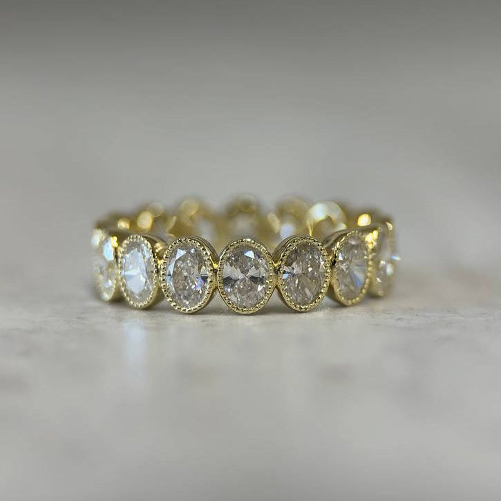 Golden Hour Oval Band front view