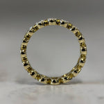 Golden Hour Oval Band side detail